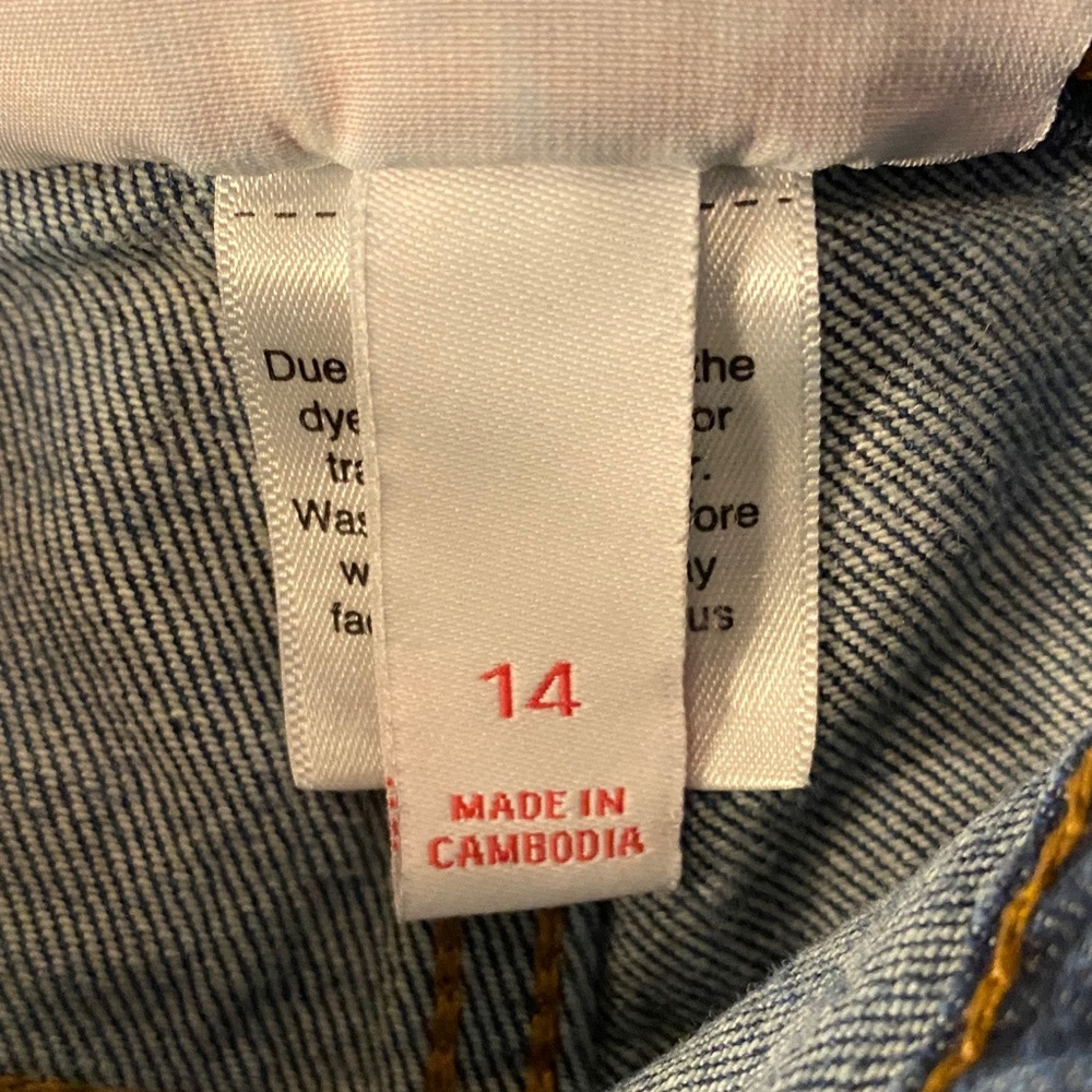 Maternity Denim Shorts with Stretch Side Panels - Blue - Picture 4 of 7